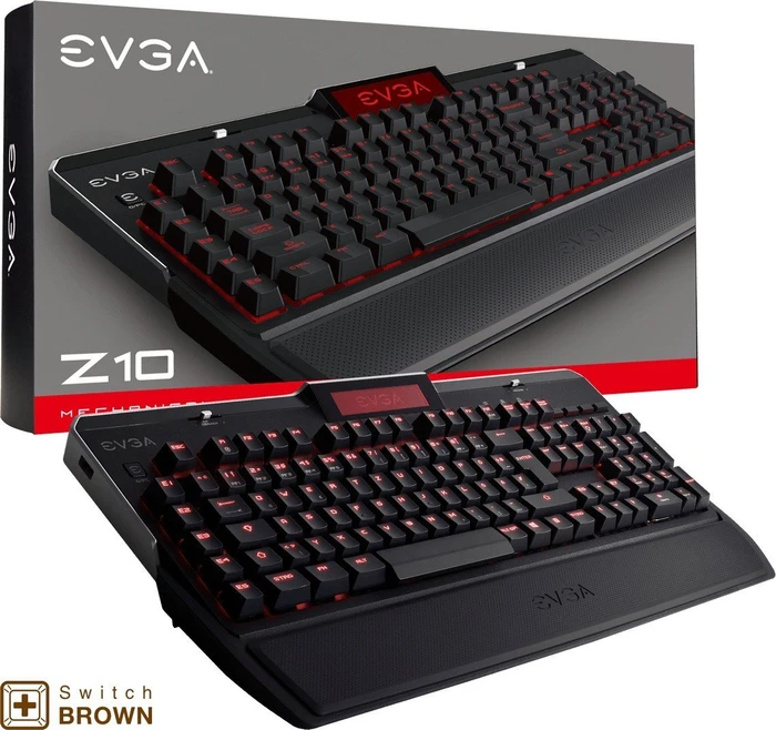 EVGA Z10, Kailh BROWN, USB, DE