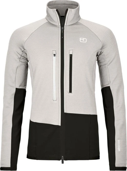 Ortovox Fleece Rib Funktionsjacke white tea (Damen)