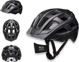 KED Kailu Kinderhelm schwarz matt