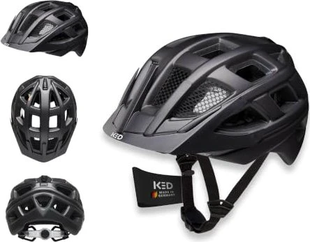 KED Kailu Kinderhelm schwarz matt