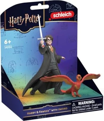 Schleich Wizarding World - Harry & Fawkes mit Schwert