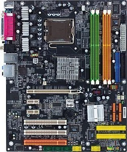 MSI 915P Neo2 Platinum, i915P (dual PC2-4200U DDR2)