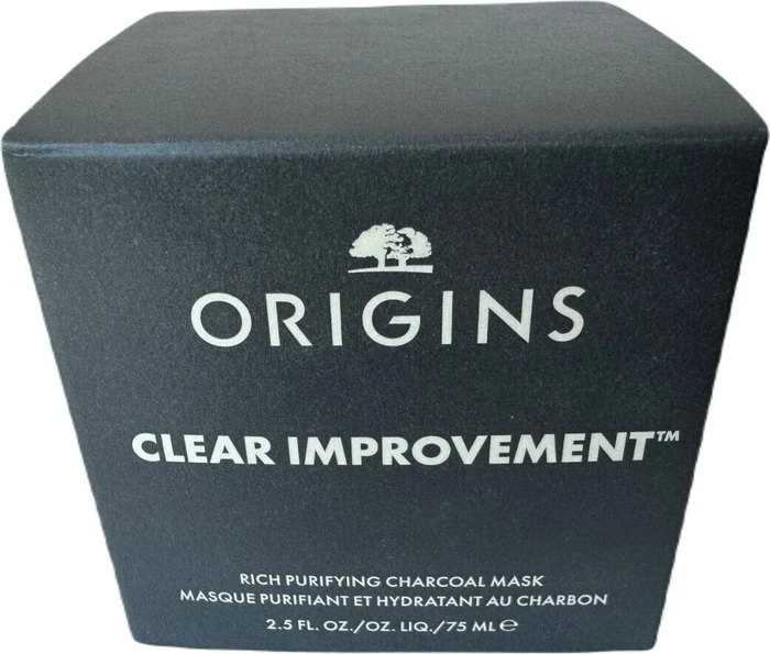 Origins Clear Improvement Rich Purifying Charcoal Mask Gesichtsmaske, 75ml