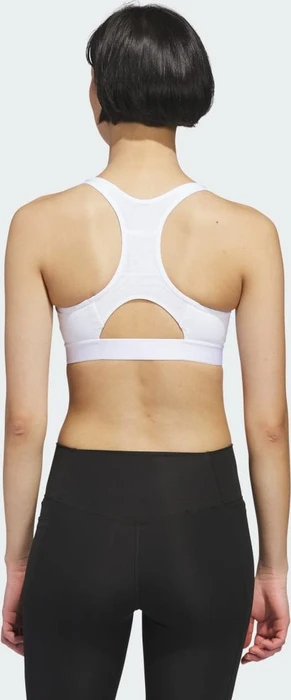 adidas TECHFIT Medium-Support Sport-BH weiß (Damen)