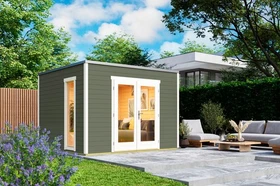 Lasita Maja Palermo 1 Gartenhaus gletschergrün