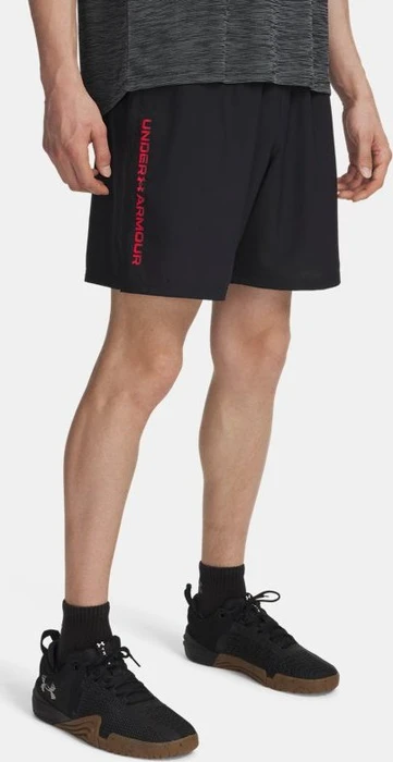Under Armour Woven Wordmark Hose kurz black/racer red (Herren)