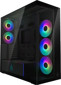ARCTIC Xtender Mirror Black, Glasfenster