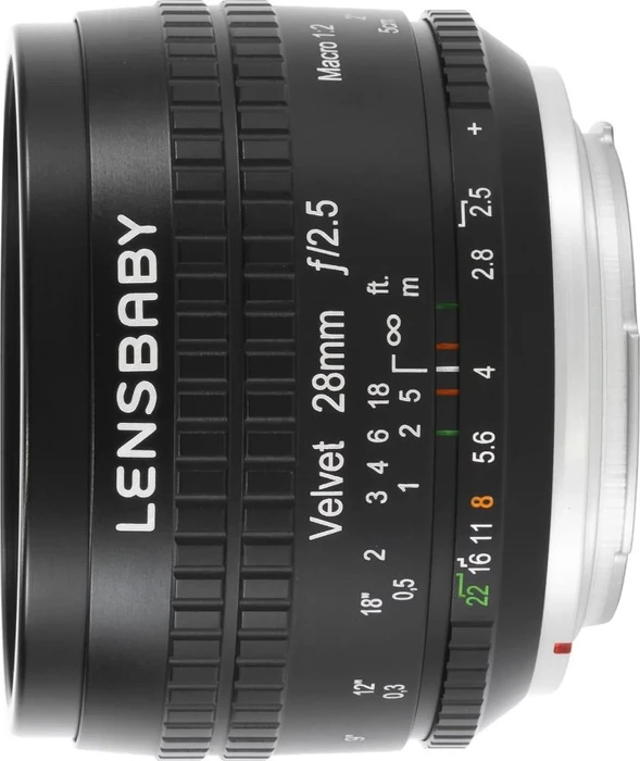 Lensbaby Velvet 28mm 2.5 für Fujifilm X schwarz
