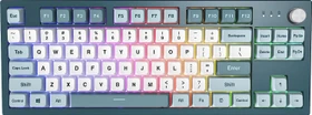 Montech MKey TKL, Freedom, LEDs RGB, hot-swap, Gateron G Pro 2.0 RED, USB, US