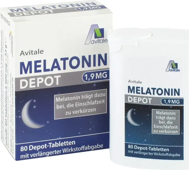 Avitale Melatonin 1.9 mg Depot-Tabletten, 80 Stück