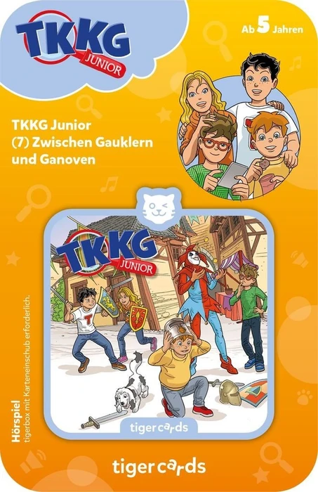 Tiger Media Tigercard TKKG Junior Zwischen Gauklern und Ganoven
