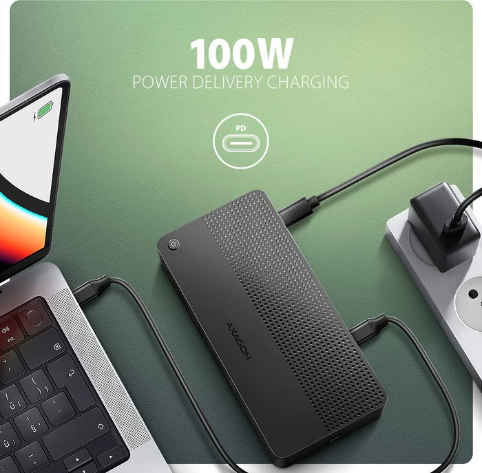 Axagon 12in1 Dock, USB4 [Buchse]