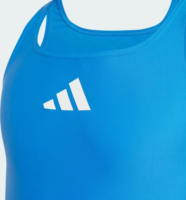 adidas Solid Small Logo Badeanzug bright royal/white (Junior)