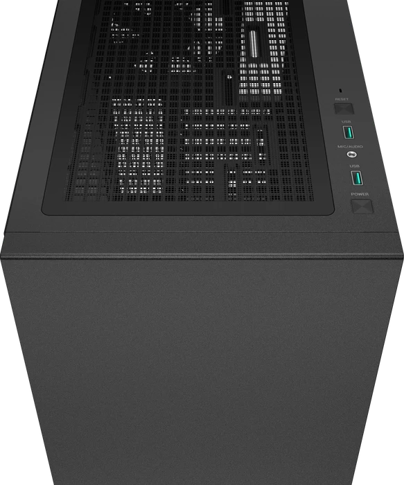 DeepCool CH510, schwarz, Glasfenster