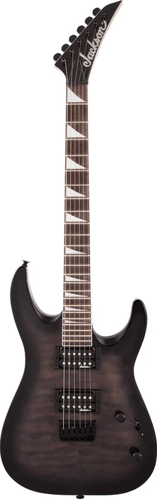 Jackson JS Series Dinky Arch Top JS32Q DKA HT Transparent Black Burst