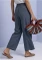 Street One High Waist Wide Leg Hose ashen blue (Damen) Vorschaubild