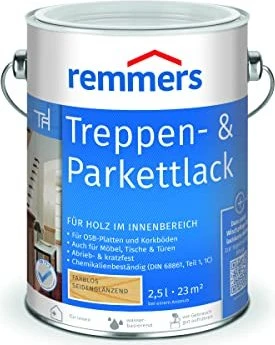 Remmers Treppen- & Parkettlack seidenglänzend farblos, 2.5l
