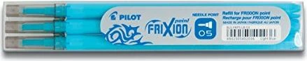 Pilot FriXion Point BLS-FRP5-LB-S3 Rollerballmine RB 0.5mm hellblau, 3er-Pack