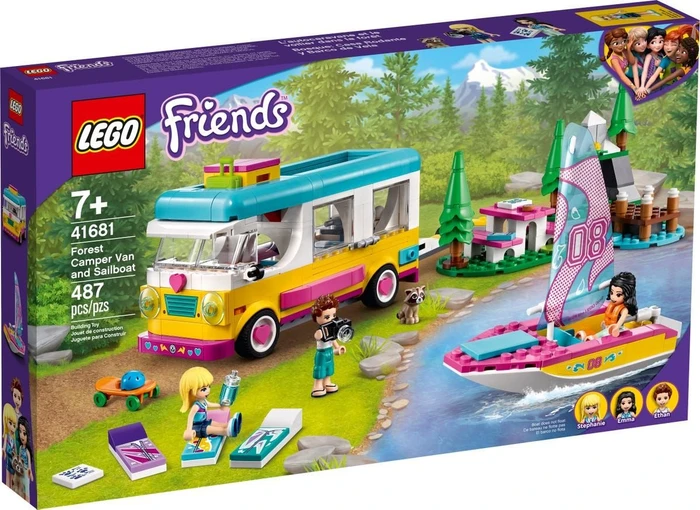 LEGO Friends - Wohnmobil- und Segelbootausflug