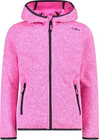 CMP Knit-Tech Meliert Fleece Jacke purple fluo/titanio (Junior)