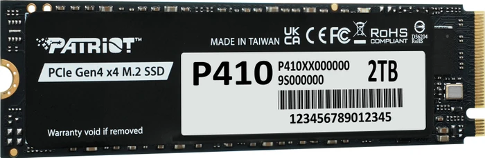 Patriot P410 2TB, M.2 2280 / M-Key / PCIe 4.0 x4