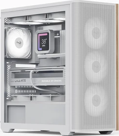 AeroCool D501A [V2] White, Glasfenster (ACCM-DS01043.21 / D501A-G-WT-V2)