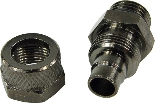 Alphacool Anschluss, G1/4" auf 10/8mm, schwarz vernickelt