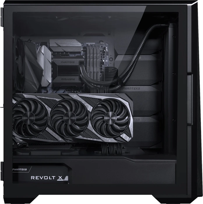 Phanteks Eclipse G500A Performance, schwarz, Glasfenster