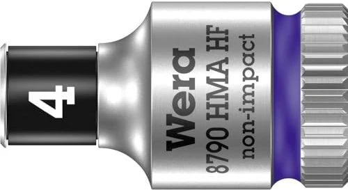 Wera 8790 HMA HF Zyklop Außensechskant Steckschlüssel 1/4", 4x23mm