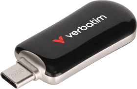 Verbatim Plectra 256GB schwarz, USB-C, USB 3.2 Gen 1×1