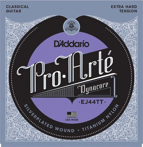 D'Addario Pro-Arté Dynacore, Titanium Trebles, Extra-Hard Tension