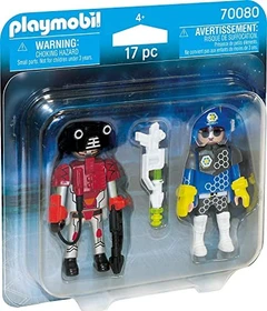 playmobil Space Duo Pack Spacepolizist und Ganove