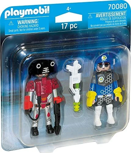 playmobil Space Duo Pack Spacepolizist und Ganove