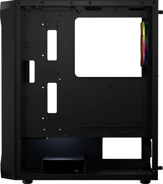 Logic Concept Portos ARGB Midi Black, Glasfenster