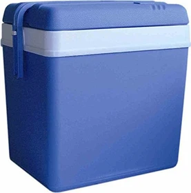 EDA Plastiques 24l Passiv-Kühlbox blau