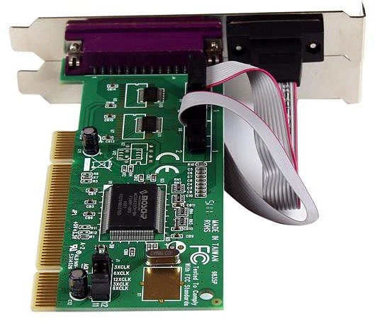 StarTech PCI2S1P, 2x seriell/1x parallel, PCI