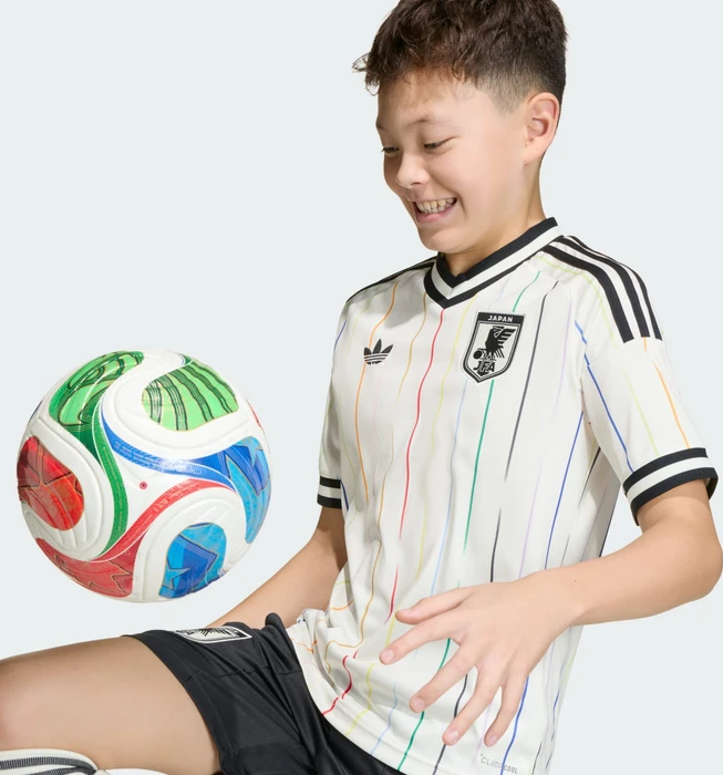 adidas FIFA WM 2026 Japan Auswärtstrikot kurzarm off white/black (Junior)
