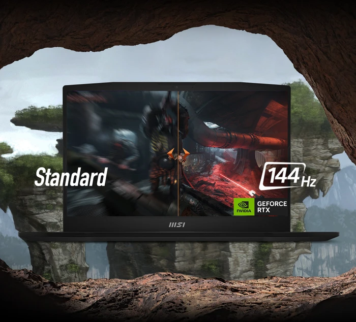 MSI Katana 17 B13UCRK-1402, Black, Core i5-13420H, 16GB RAM, 512GB SSD, GeForce RTX 3050, DE