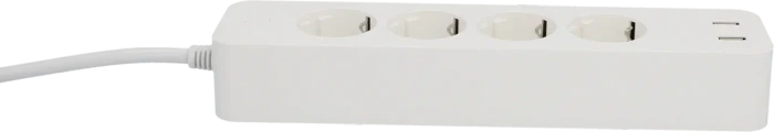 uniTEC WiFi Steckdosenleiste 4-fach, 3680W, 2x USB-A, Smart-Steckdosenleiste