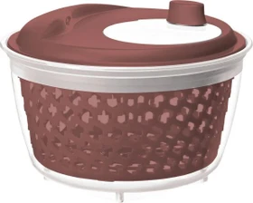 Rotho Fresh Salatschleuder 4.5l iron red