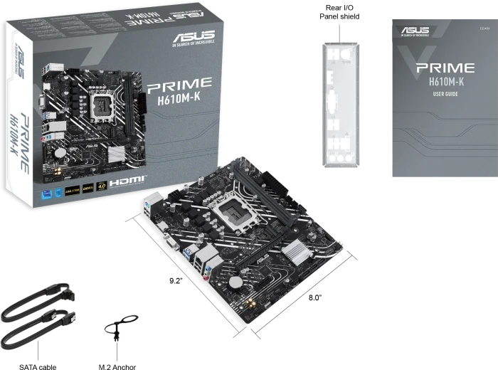 ASUS Prime H610M-K-CSM (Intel 1700)