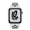 Apple Watch Nike SE (GPS + Cellular) 40mm silber mit Sportarmband Pure Platinum/schwarz Vorschaubild
