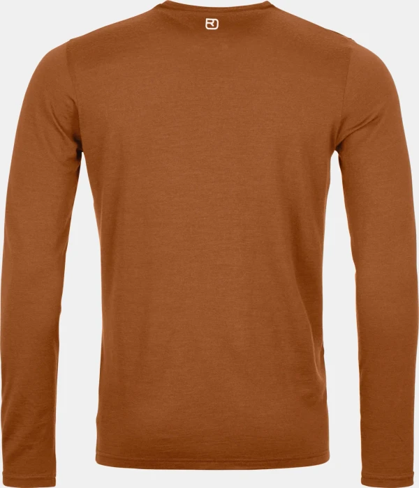 Ortovox 185 Merino Mountain Cutout Funktionsshirt langarm bristle brown (Herren)