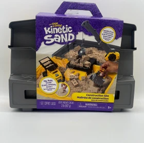 Spin Master Kinetic Sand Baustellen-Koffer