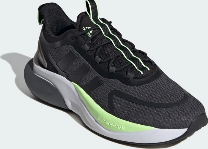 adidas Alphabounce+ Bounce grey six/core black/green spark