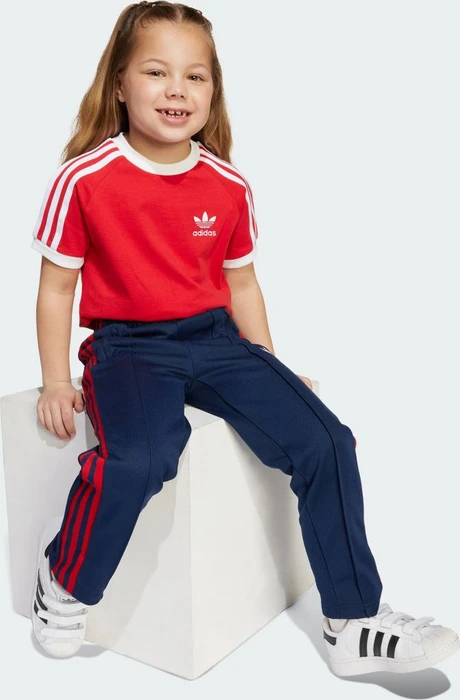 adidas Adicolor Trefoil T-Shirt kurzarm better scarlet (Junior)