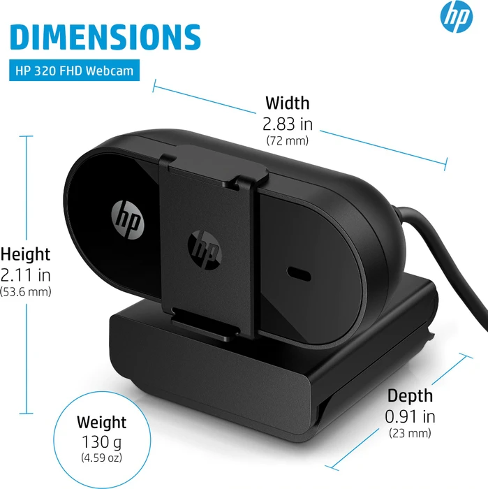 HP 320 FHD Webcam