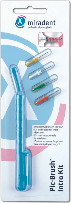 Miradent Pic-Brush Intro Kit Interdental-Set türkis