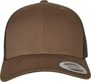 Flexfit YP Classics Retro Trucker 2-Tone Kappe coyote brown/black