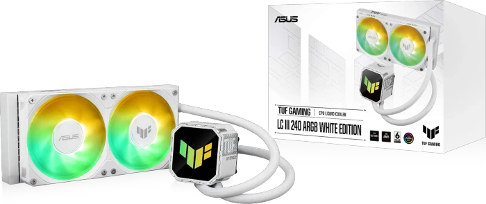 ASUS TUF Gaming LC III 240 ARGB White Edition